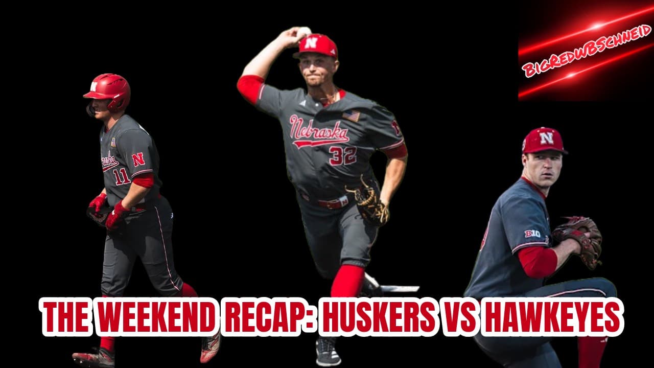 Weekend metrics: Nebraska baseball drops two of three at Iowa