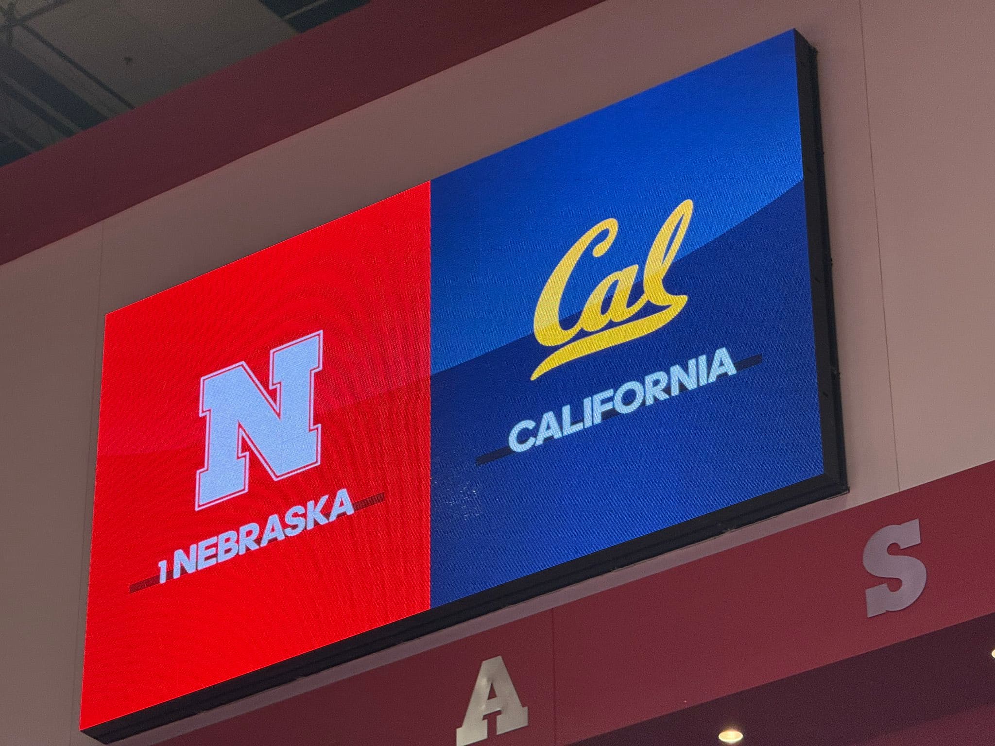 Nebraska sweeps Cal