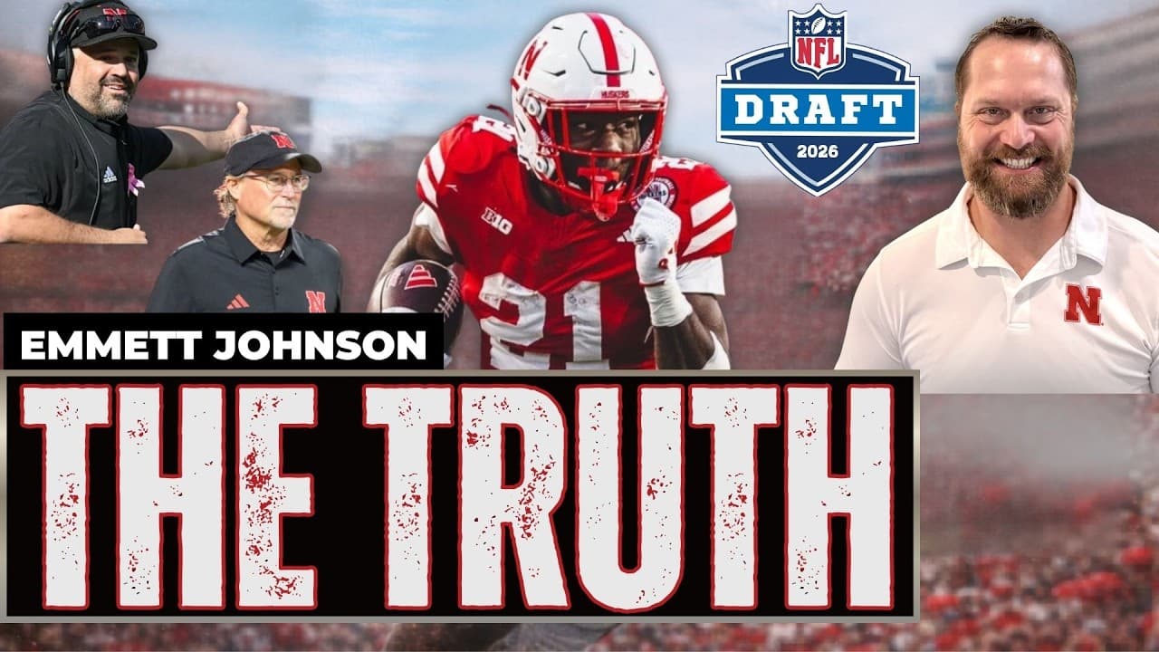 Emmett Johnson | The Truth On Nebraska! | NFL Draft