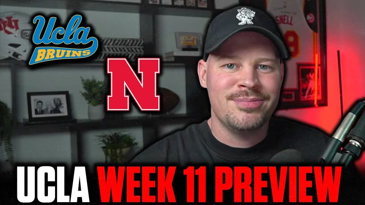 TJ LATEEF'S FIRST TEST AS NEBRASKA'S QB1, UCLA'S BIGGEST WEAKNESS & WEEK 11 PREDICTIONS