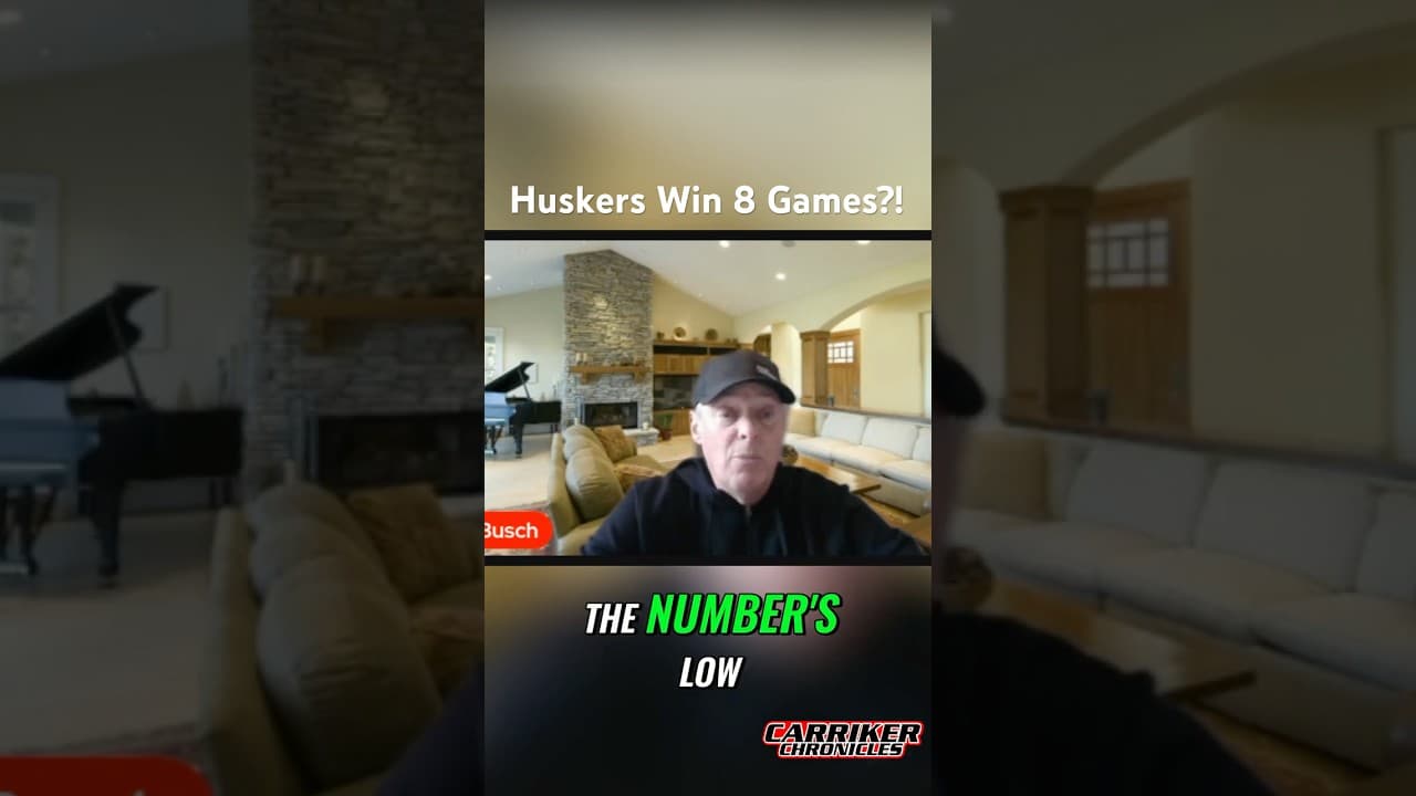 Bill Busch Believes NEBRASKA Will Win 8 Games...