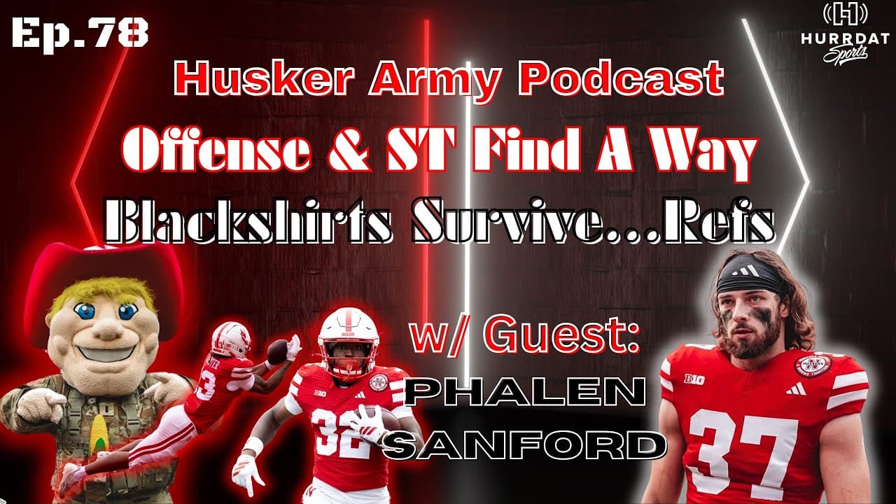 BOWL BOUND: Nebraska's Gritty Win Over Northwestern | Husker Army Podcast