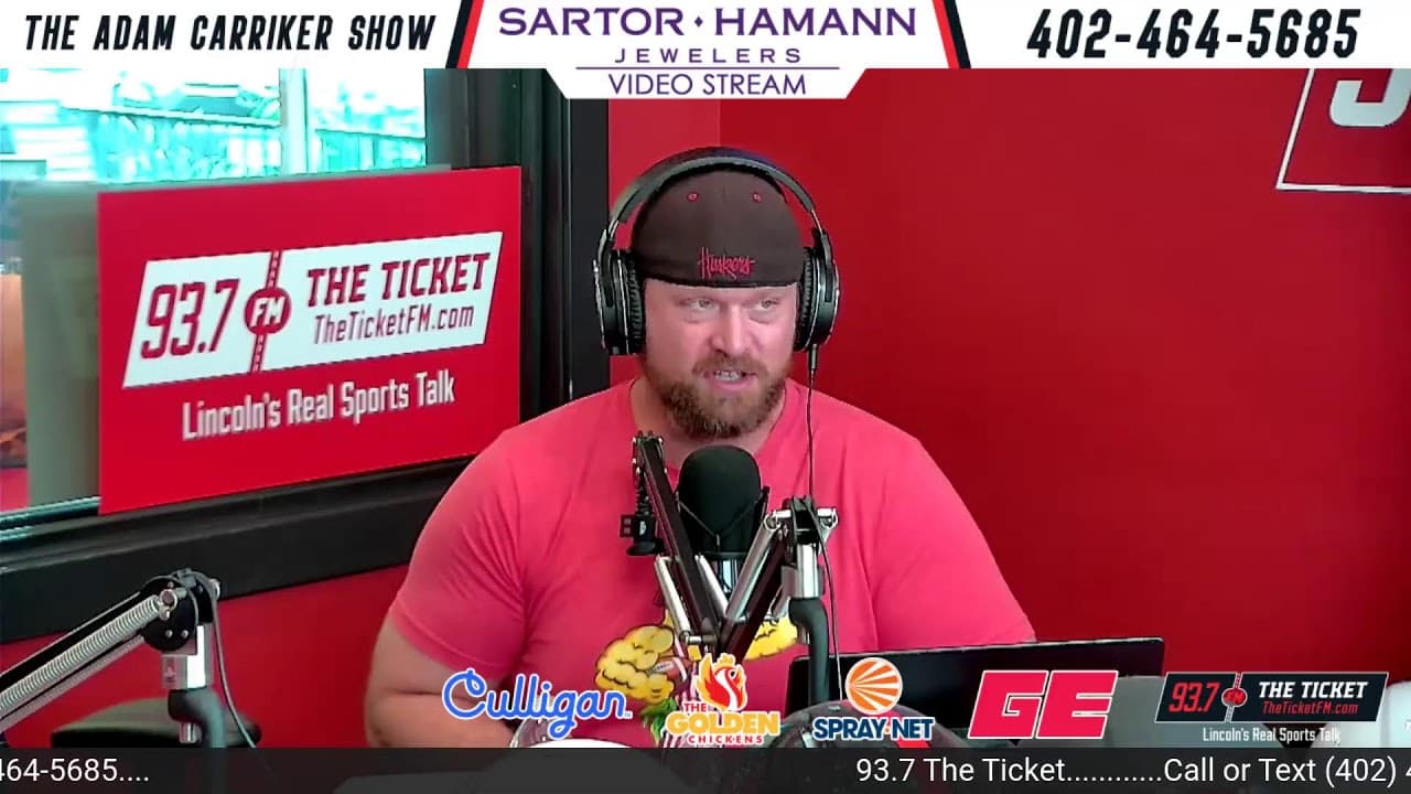 SHOULD NEBRASKA WIN AT LEAST 8 GAMES? | The Adam Carriker Show  (9/29)