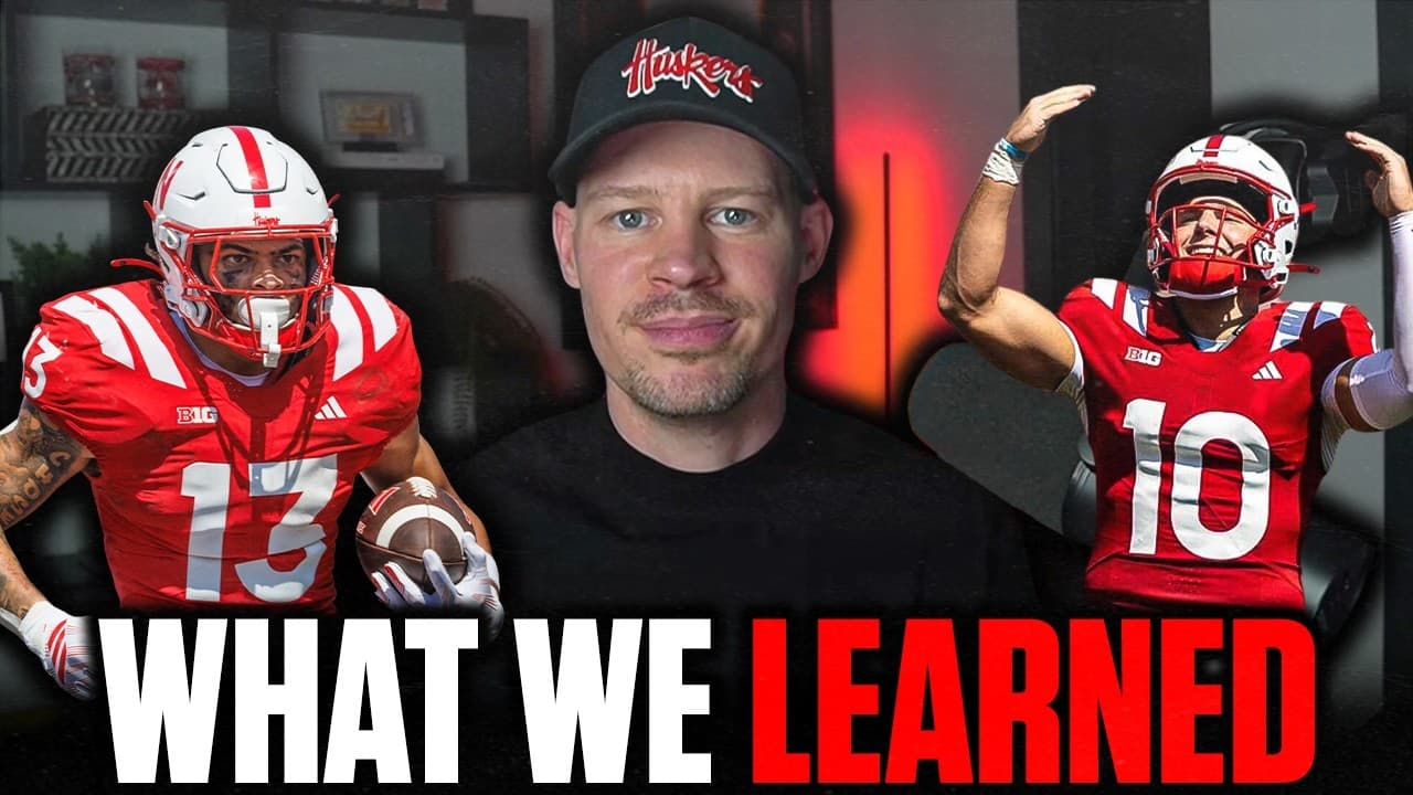 7 THINGS WE LEARNED FROM NEBRASKA'S FIRST GAME AGAINST OHIO