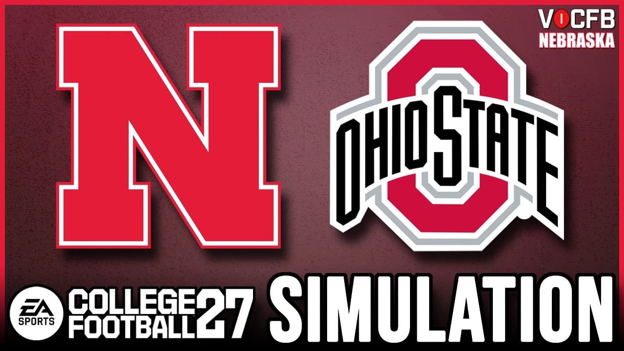 Ohio State Week 12 Simulation vs Nebraska (College Football 27)