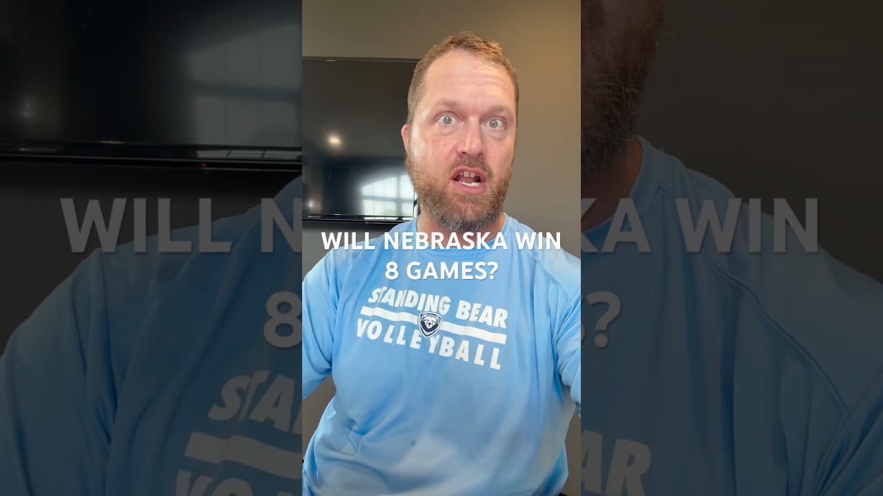 ESPN HAS NEBRASKA WINNING 8 GAMES 🤔