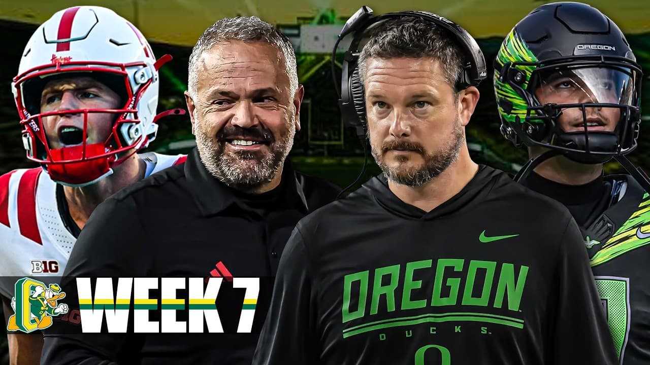 Why Nebraska Should Be FAVORITES At Oregon In Week 7