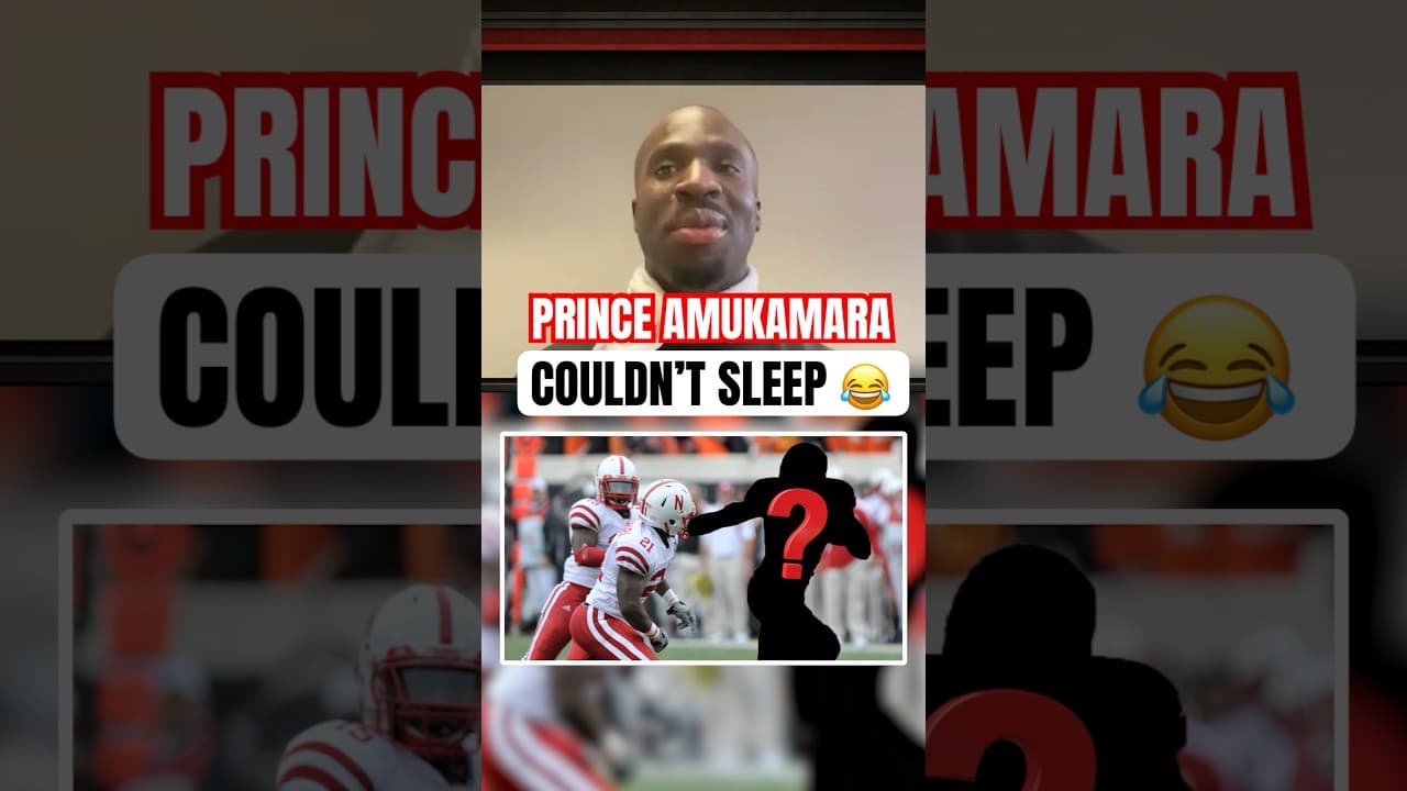 Prince Amukamara couldn’t sleep after this game 👀😂 #huskers #collegefootball #oklahomastate #gbr