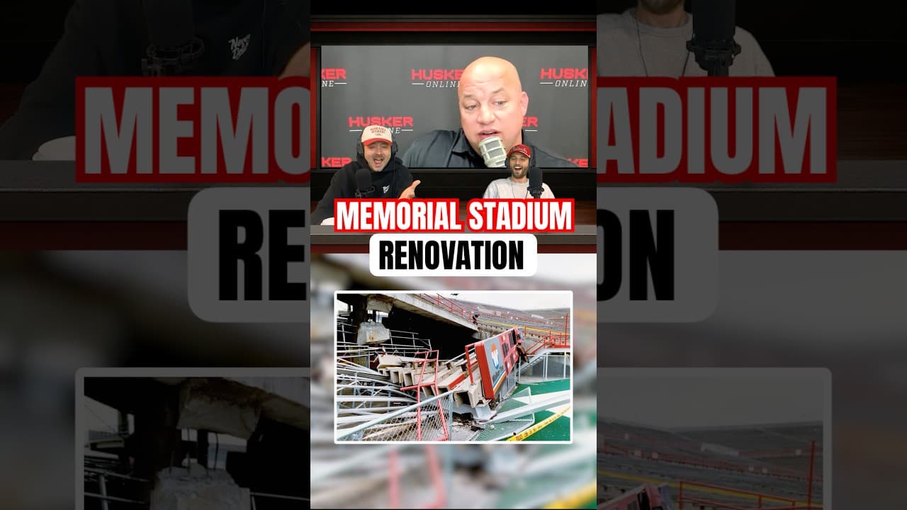 Sean Callahan shares his thoughts on the Memorial Stadium renovation #huskers #collegefootball #gbr