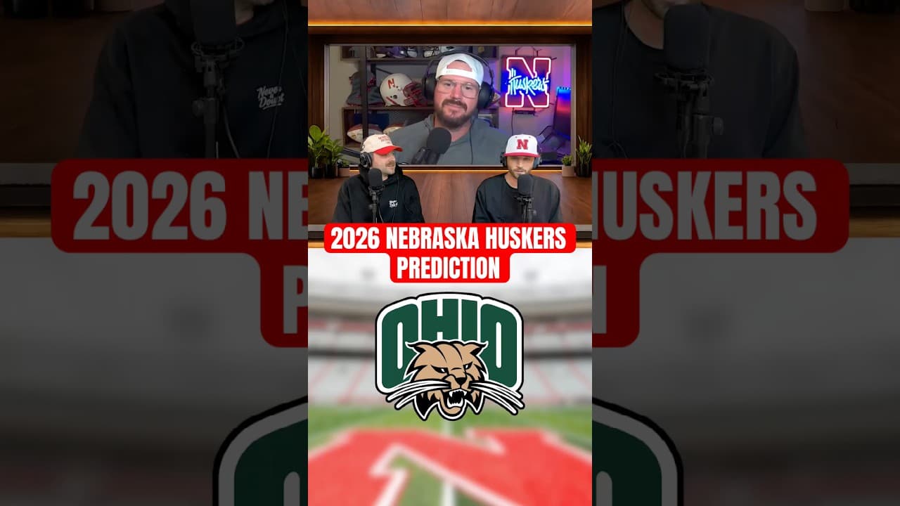 Predicting the 2026 Nebraska Season Part 1 #huskers #predictions #collegefootball