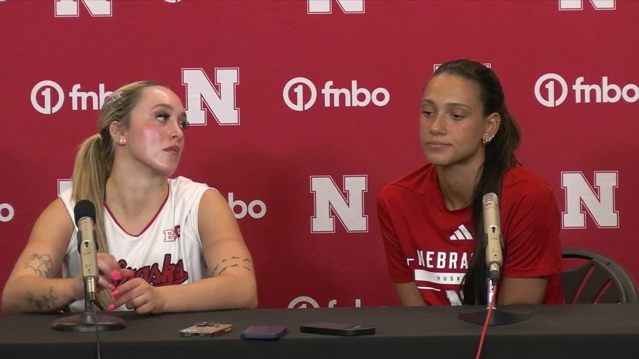 🎙️Postgame Presser vs. Rutgers | Nebraska Volleyball