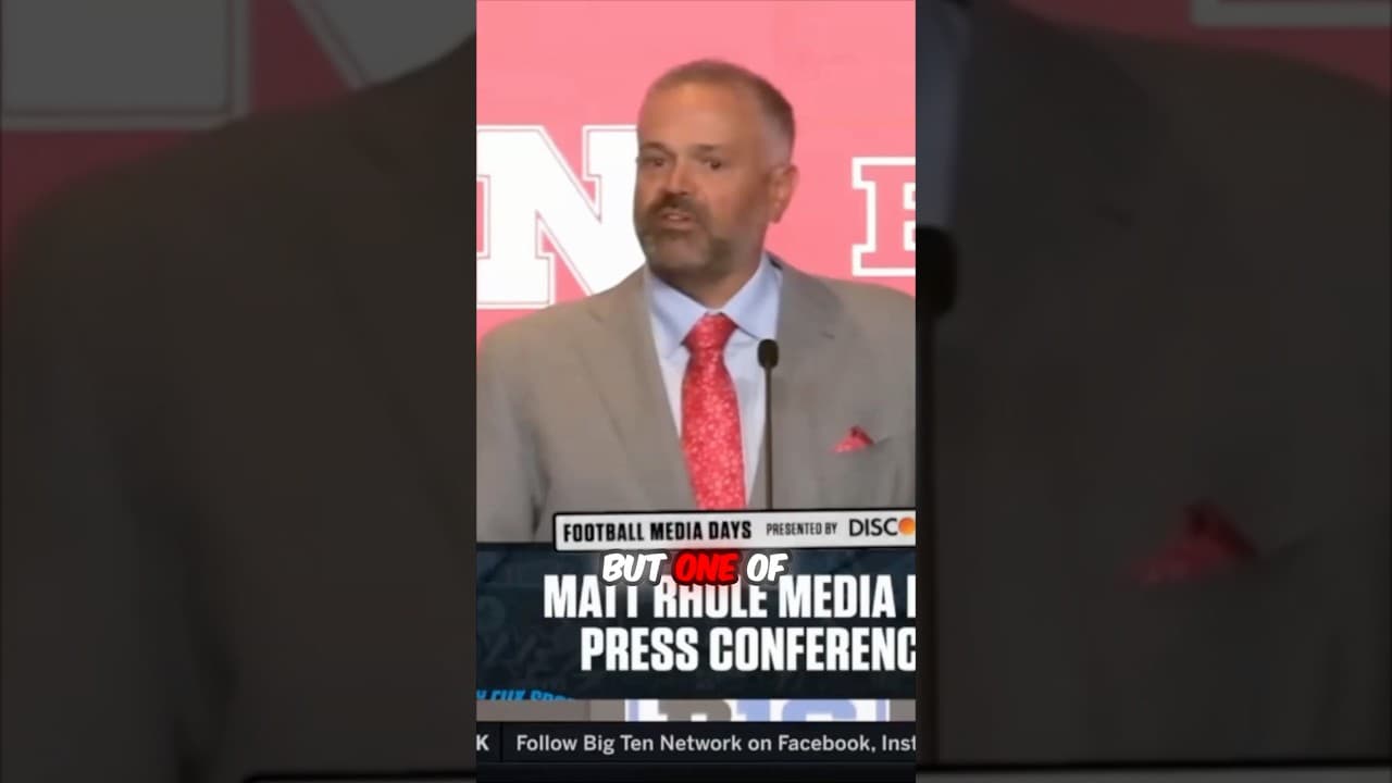 Why Matt Rhule MUST Win In November #nebraska #huskers #football #nebraskafootball #collegefootball