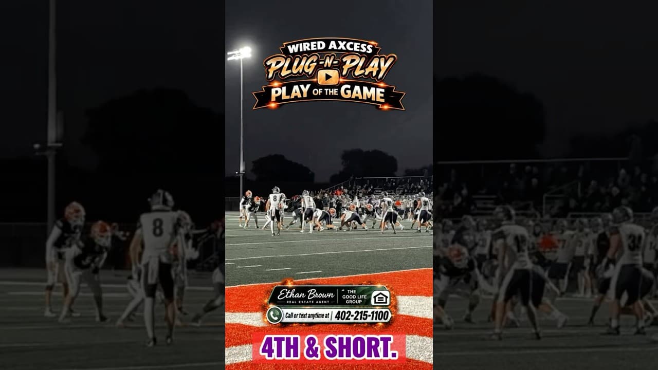 4TH & SHORT… DENIED! 💥 Uncommitted Tucker Storjohann | Blair Bears #NEBPreps
