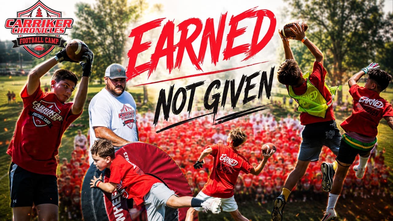 Carriker Chronicles Youth Football Camp Highlights