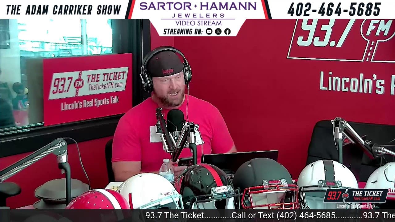 MAJOR NEBRASKA GAME WEEK UPDATES | The Adam Carriker Show (9/1)