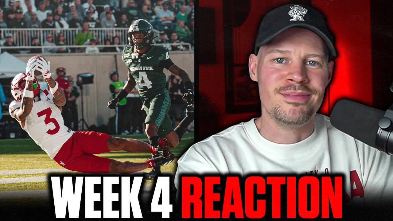 REACTING TO NEBRASKA'S BIG TEN OPENING WIN OVER MICHIGAN STATE