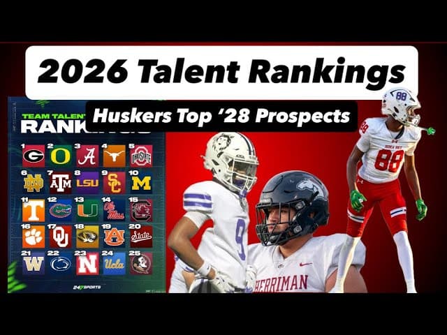 2026 Team Talent Composite Released!! Checking in on 2028 Recruiting