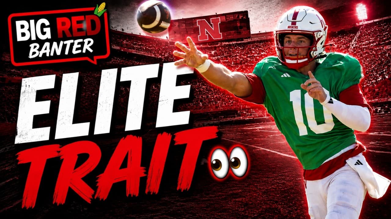 This ELITE trait could make Anthony Colandrea better than expected for Nebraska 👀
