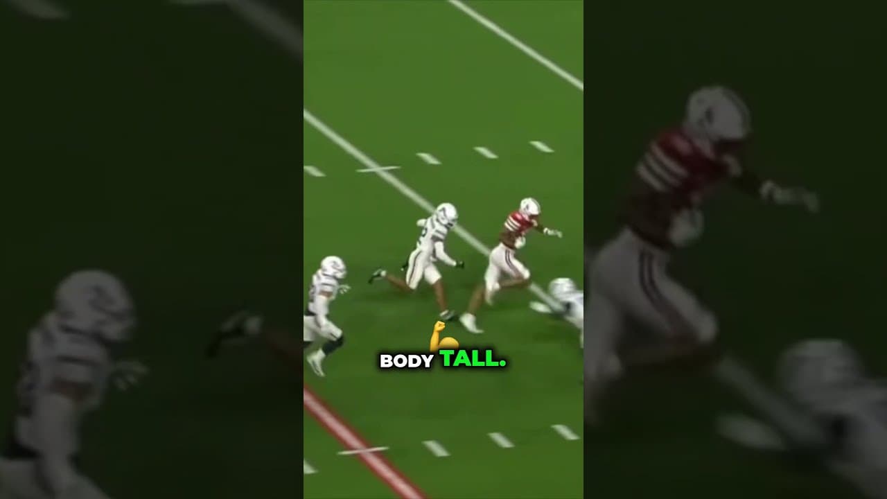 WR Quinn Clark Is BREAKING OUT In Huskers Fall Camp! #nebraska #huskers #nebraskafootball
