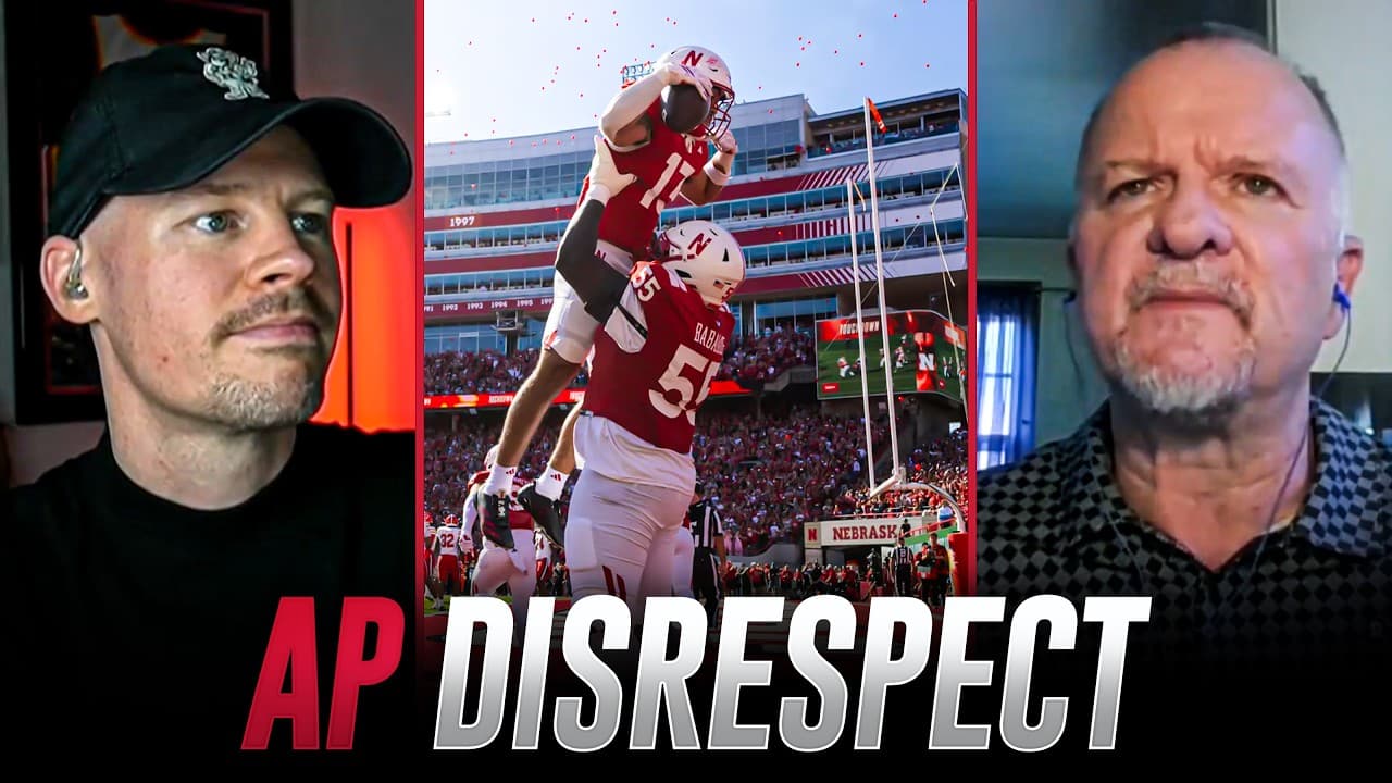Why Nebraska's AP Poll Snub Sets up a Huge Indiana Test