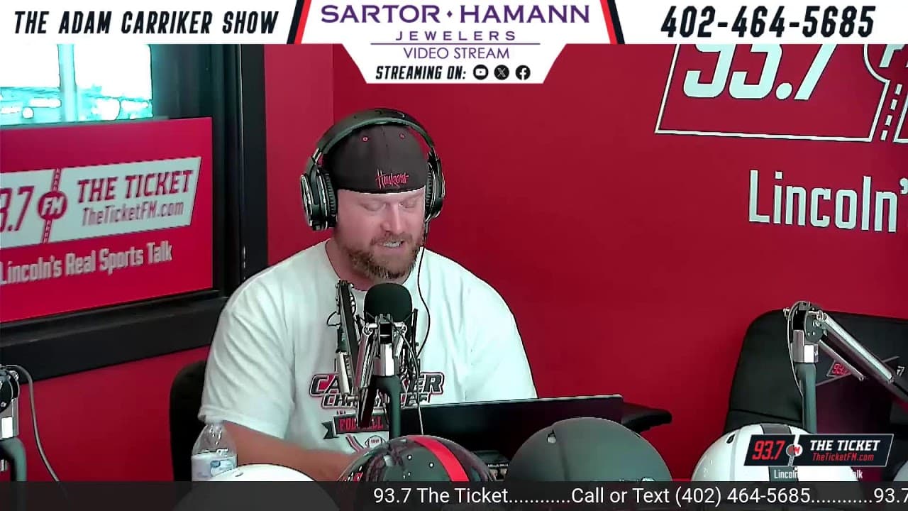 Adam Carriker's Major Nebraska Football Updates | The Adam Carriker Show (8/27)