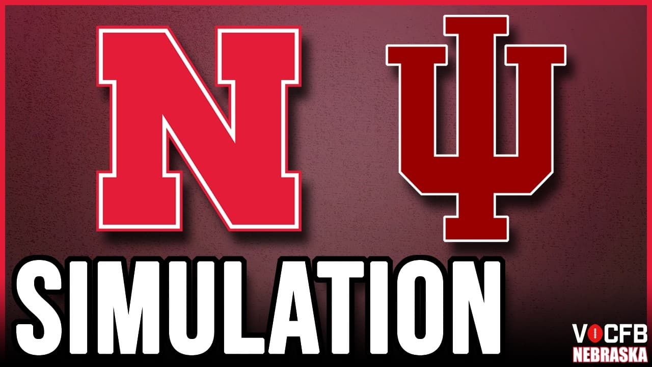 Nebraska vs Indiana - 10/10 Simulation on CFB 27