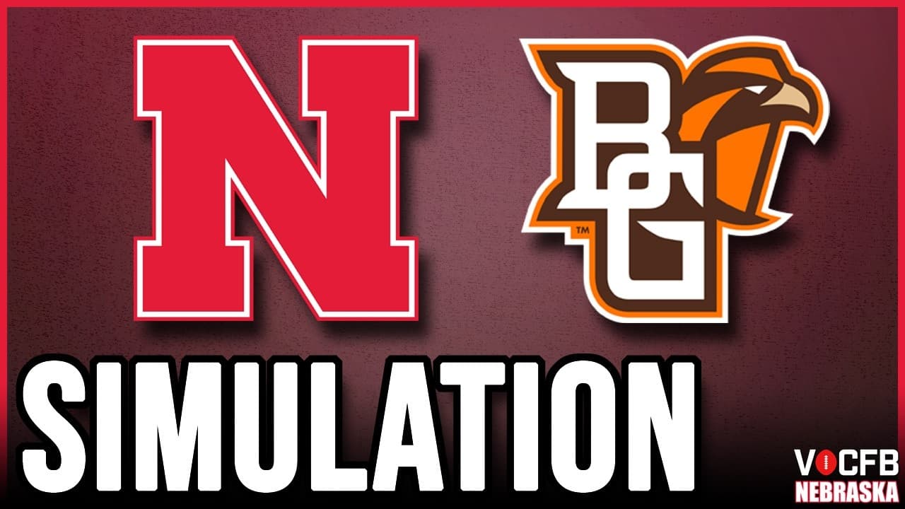 Nebraska vs Bowling Green - 9/12 Simulation on CFB 27