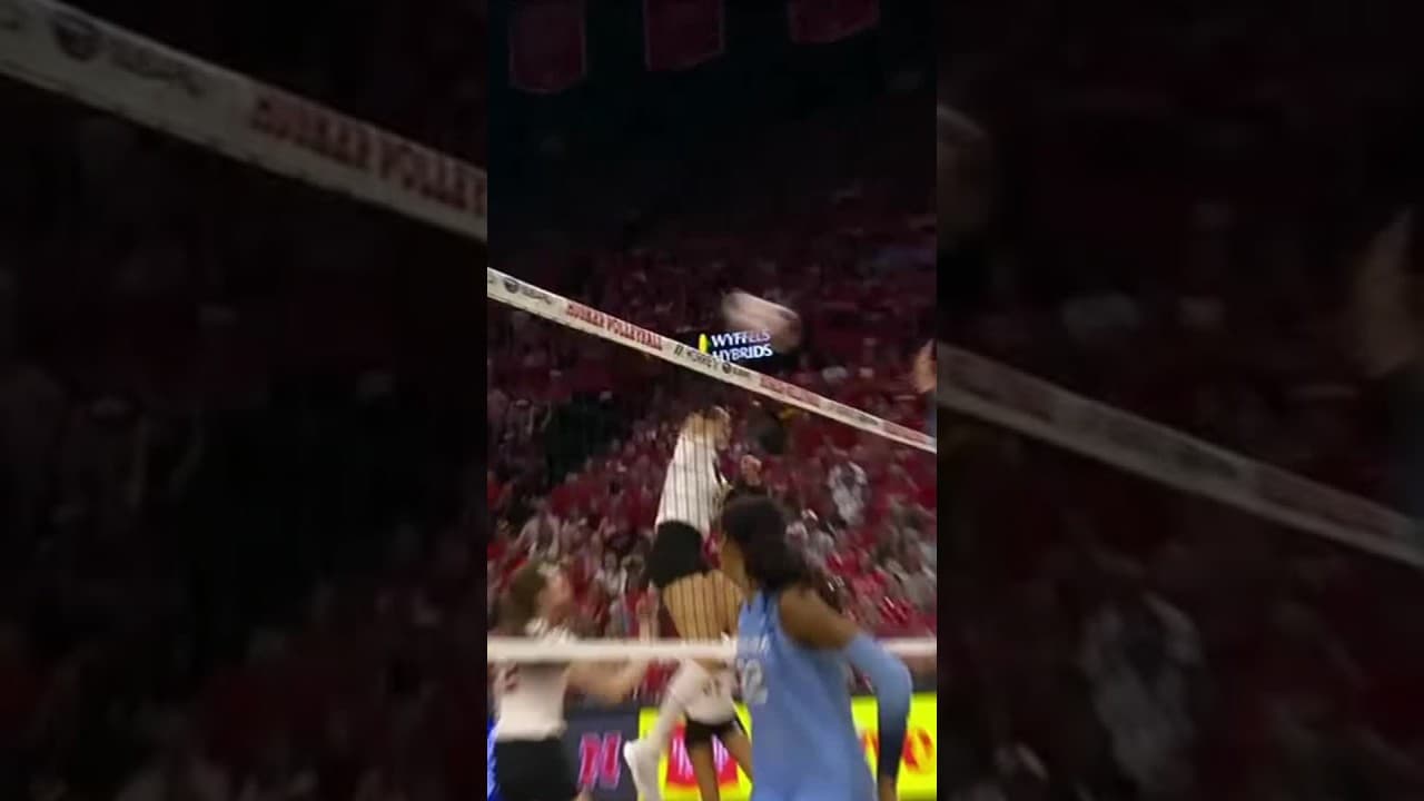 Huskers' BEST plays vs. No. 25 North Carolina 🔥