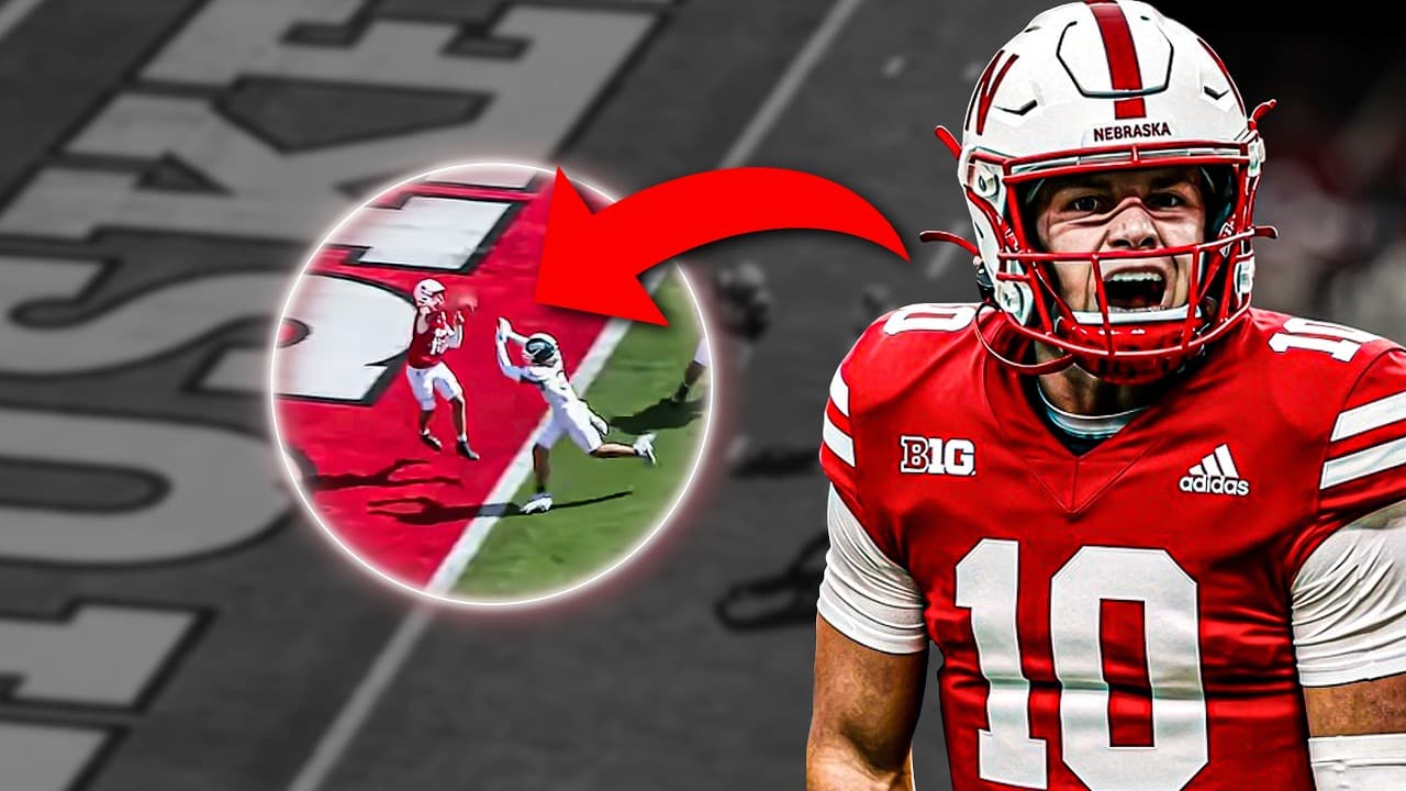 Anthony Colandrea's Huskers Debut Was Better Than You Think