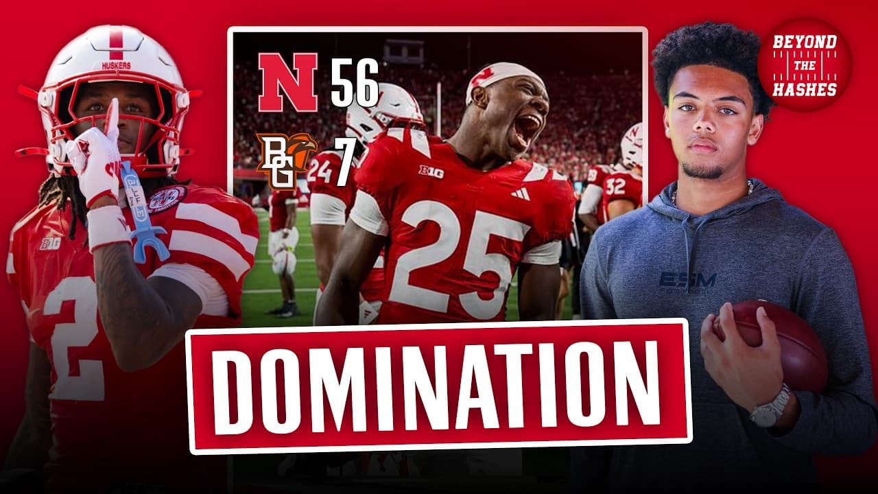 Trae Taylor Reacts to Nebraska & Millard South DOMINATING Their Opponents | Beyond The Hashes