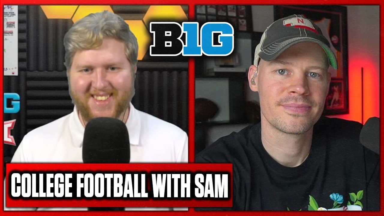 BIG TEN PREVIEW SHOW WITH COLLEGE FOOTBALL WITH SAM