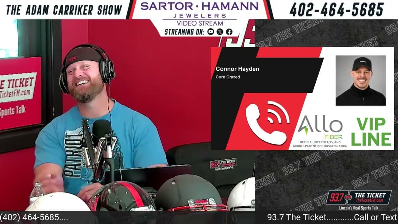 8-2 Start for Nebraska Football? | Connor Hayden, Corn Crazed | The Adam Carriker Show