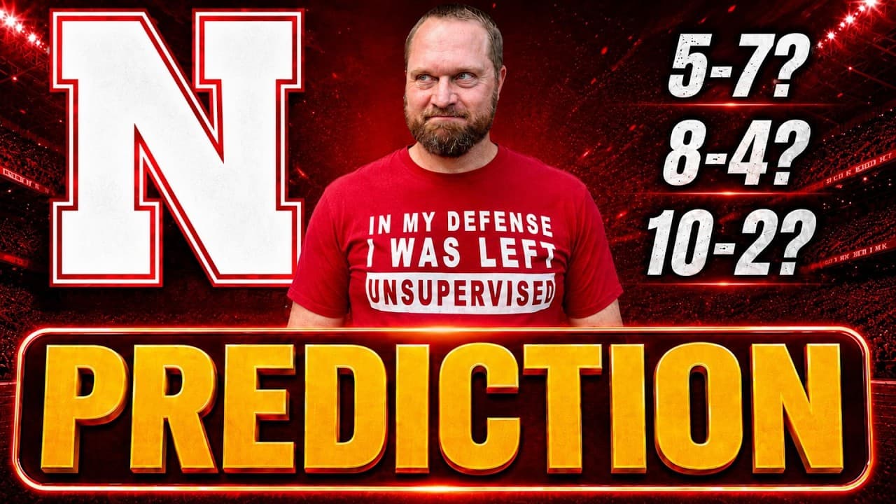 NEBRASKA'S Official 2026 Record Prediction!