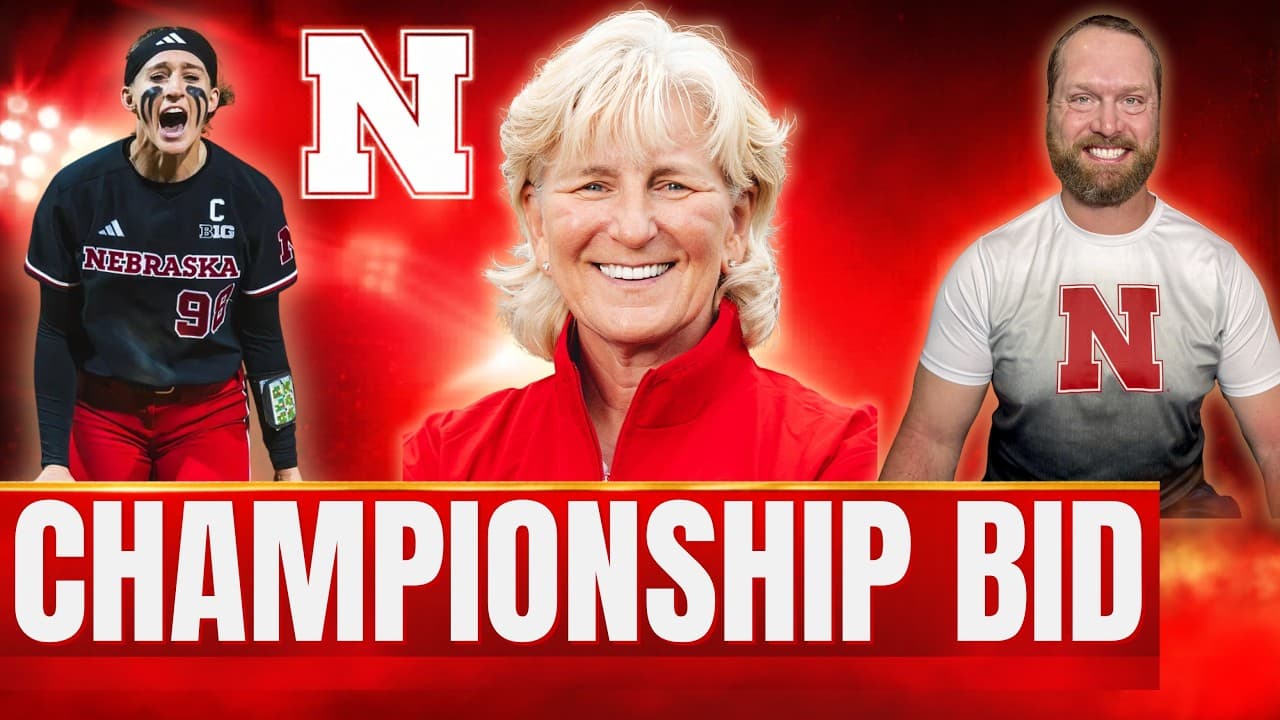 Husker Softball Coach, Rhonda Revelle's EPIC Interview! Nebraska's Championship Bid & Hidden Truths!