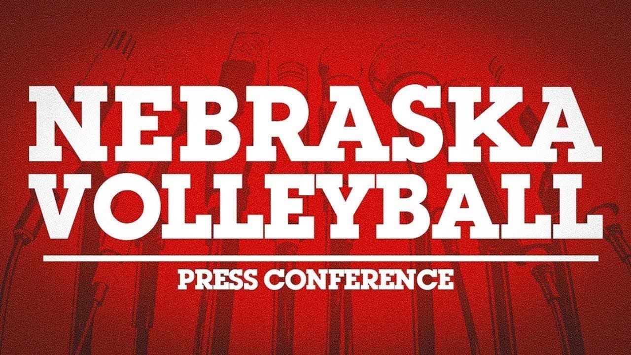 🎙️ Postgame Presser vs. FGCU | Nebraska Volleyball