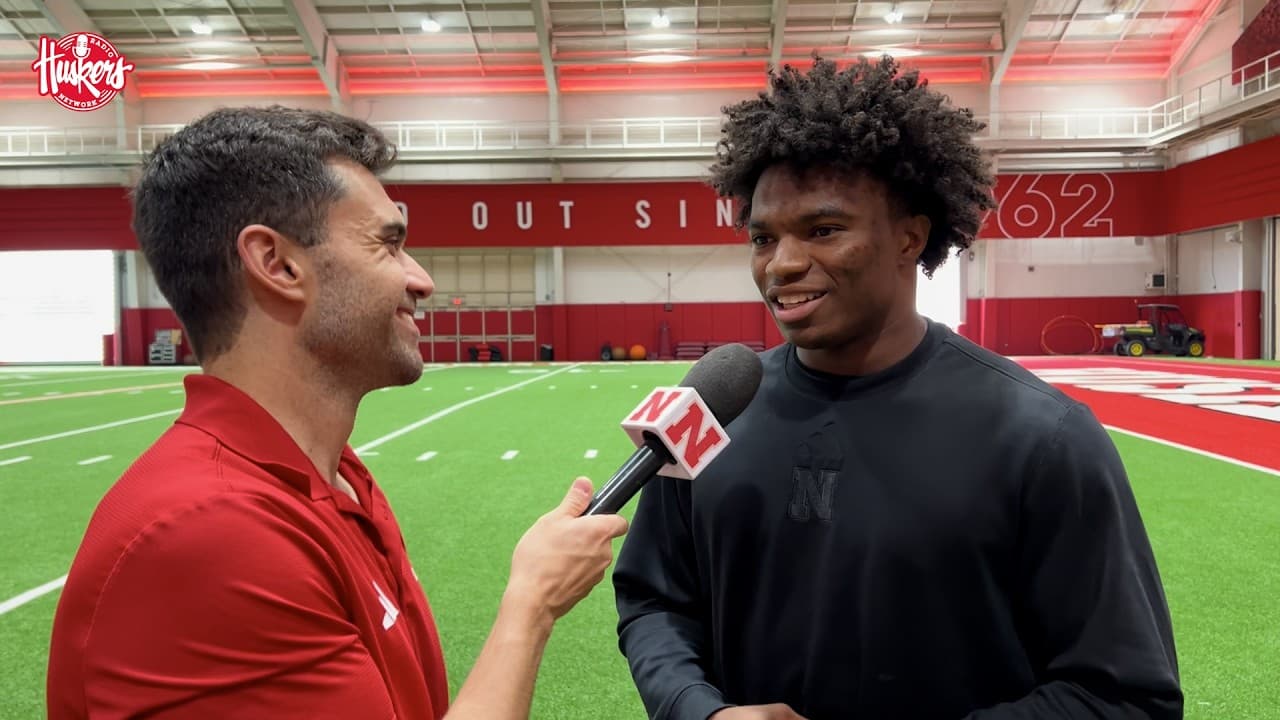 Jamir Conn and Paul Mubenga Preview the Start of Husker Football Fall Camp