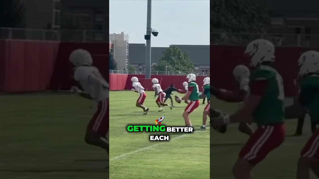 Is This Nebraska's Best WR Room Ever? #huskers #nebraska #nebraskafootball #collegefootball