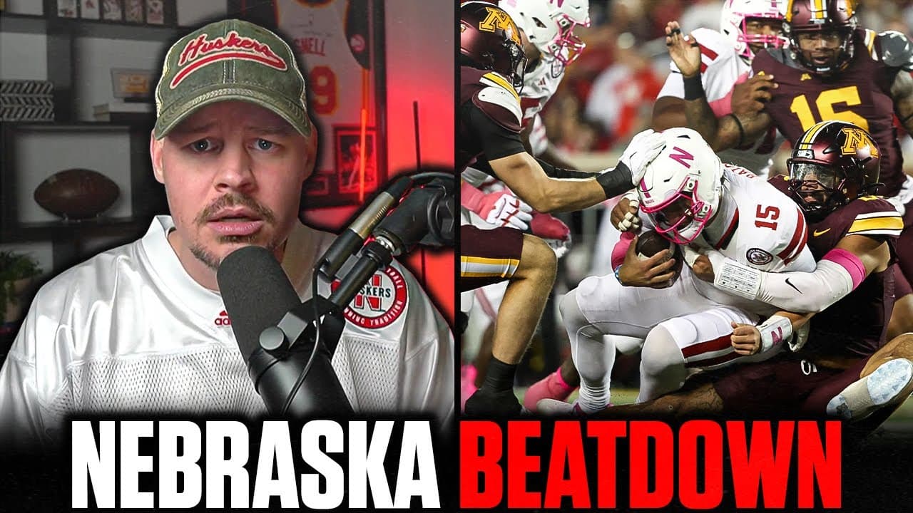 REACTING TO NEBRASKA GETTING DOMINATED BY MINNESOTA