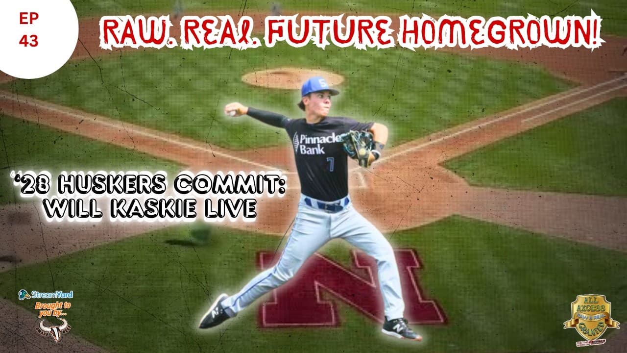 Nebraska Baseball Commit Will Kaskie | Why the 2028 Star Chose the Huskers
