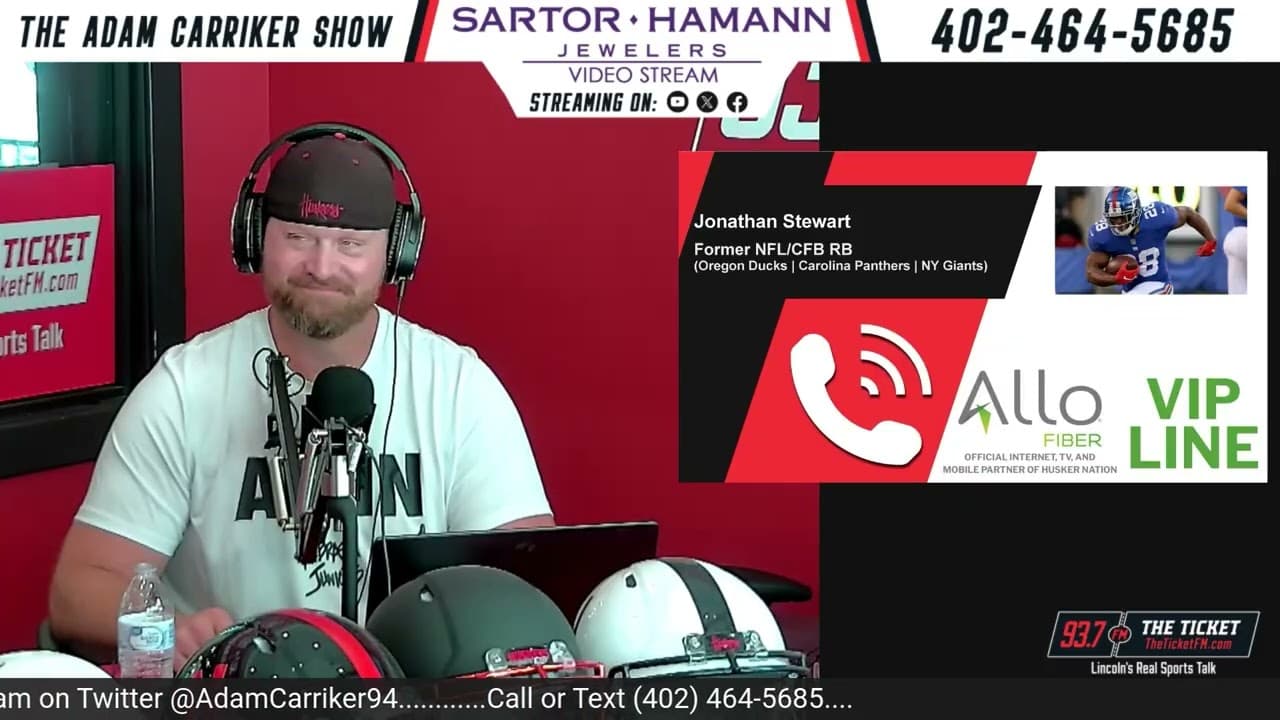 Oregon's perspective on Dylan Raiola and more: Adam Carriker Show w/ former NFL RB Jonathan Stewart