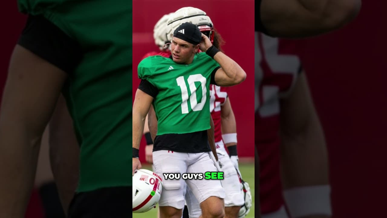 Nebraska Football Is Turning Heads In Fall Camp #nebraskafootball