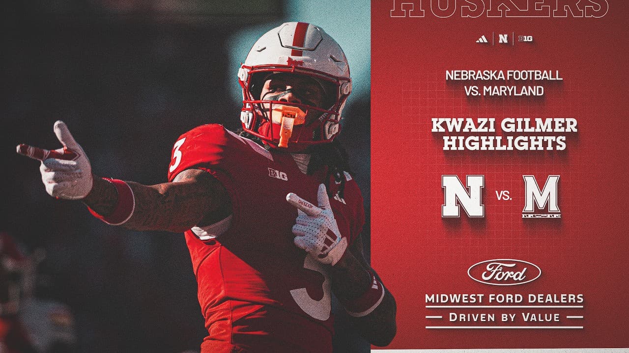 Kwazi Gilmer Highlights vs. Maryland | 2026 Nebraska Football