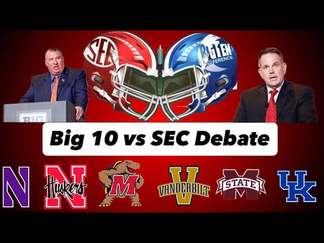 Big Ten vs SEC Debate - Would I prefer Huskers to be in SEC??