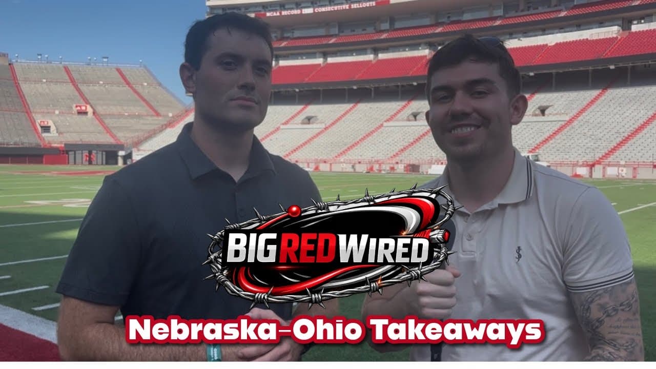 Bobby Schneider & Kyler Cox share their takeaways from Nebraska Football’s 49-21 win over Ohio | GBR