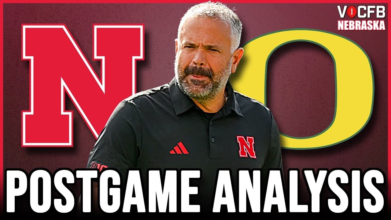 Postgame Analysis Nebraska vs Oregon: Choke Job