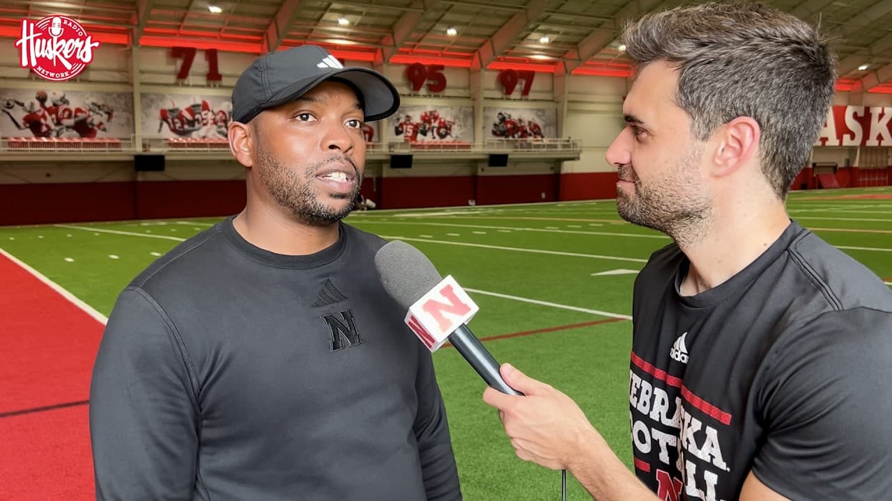 Nebraska Football Practice Five Recap | Secondary Coach Addison Williams