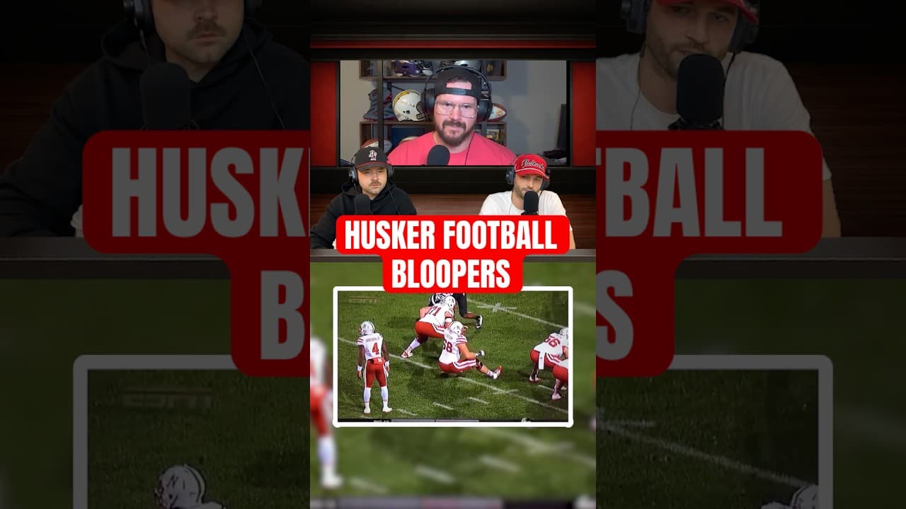 Jake Cottons infamous Fall(se) start #huskers #bloopers #gbr #shorts #reels #fyp