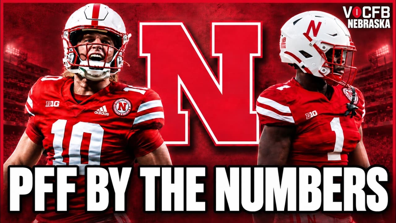 Nebraska has some INSANE PFF Scores vs Ohio