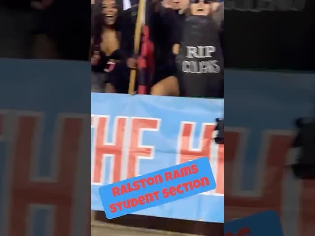 Ralston High School 27 Student Section Takes the Plug-N-Play Chain 🔥⛓️ ...