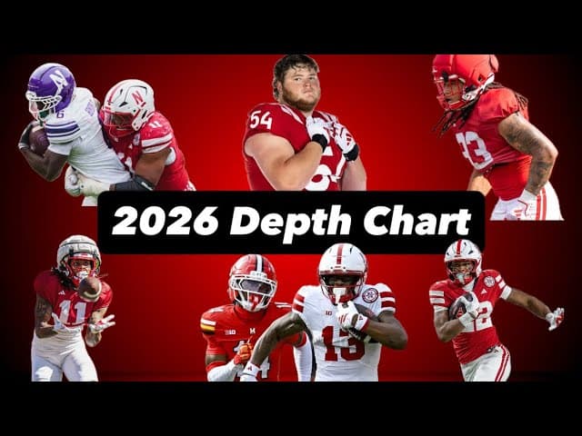 Huskers Depth Chart Released - Surprises?! - Previewing Week 1 Matchups
